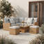 St.Tropez - Garden Corner Sofa In Rattan-1264486394-1264486398