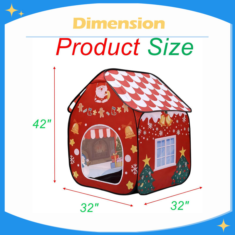 Niche d'intérieur pliable pour chien avec abri de Noël pliable, idéale pour le salon et la chambre à coucher