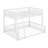 Full XL Over Queen Metal Bunk Bed With Ladder & Safety Guardrails-1699386025