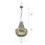 3 - Light LED Chandelier