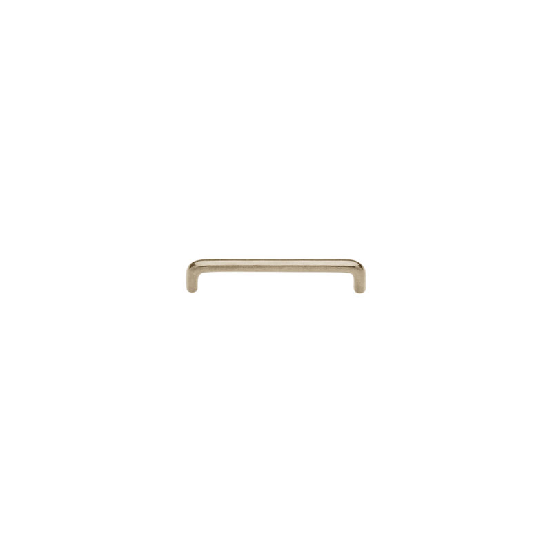 Wire Bar / Handle Pull, White Bronze Brushed, 3 1/2" 