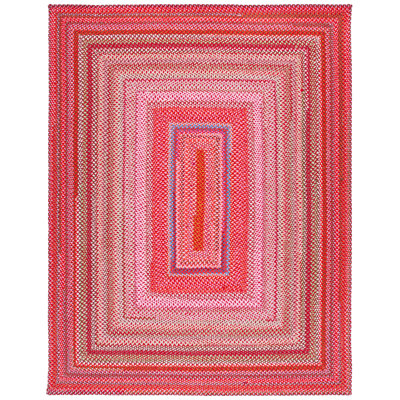 Anique Hand Woven Cotton Performance Abstract Rug