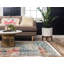 Bleu oriental/crème Tapis décoratif-765908169