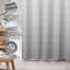 Gradient Ombre Button Hole Waffle Shower Curtain-574893555