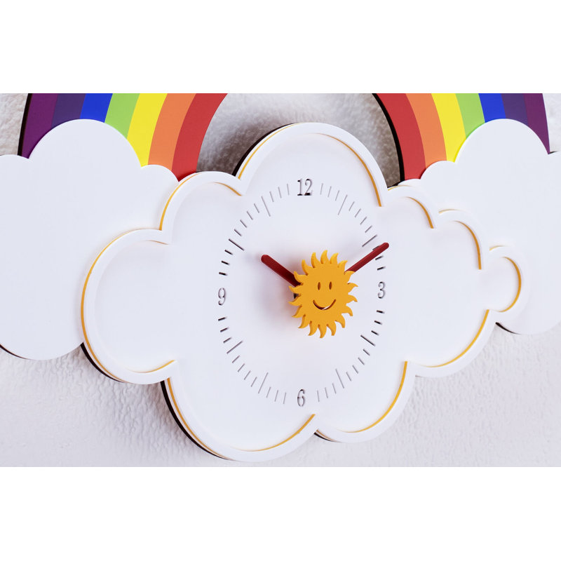 Krusa Wood Wall Clock
