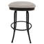 Tabouret de bar et de comptoir pivotant Haughton-27796881-48366674-48366677