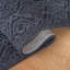 Tapis gris anthracite en laine / coton touffeté à la main Thomes-759130729