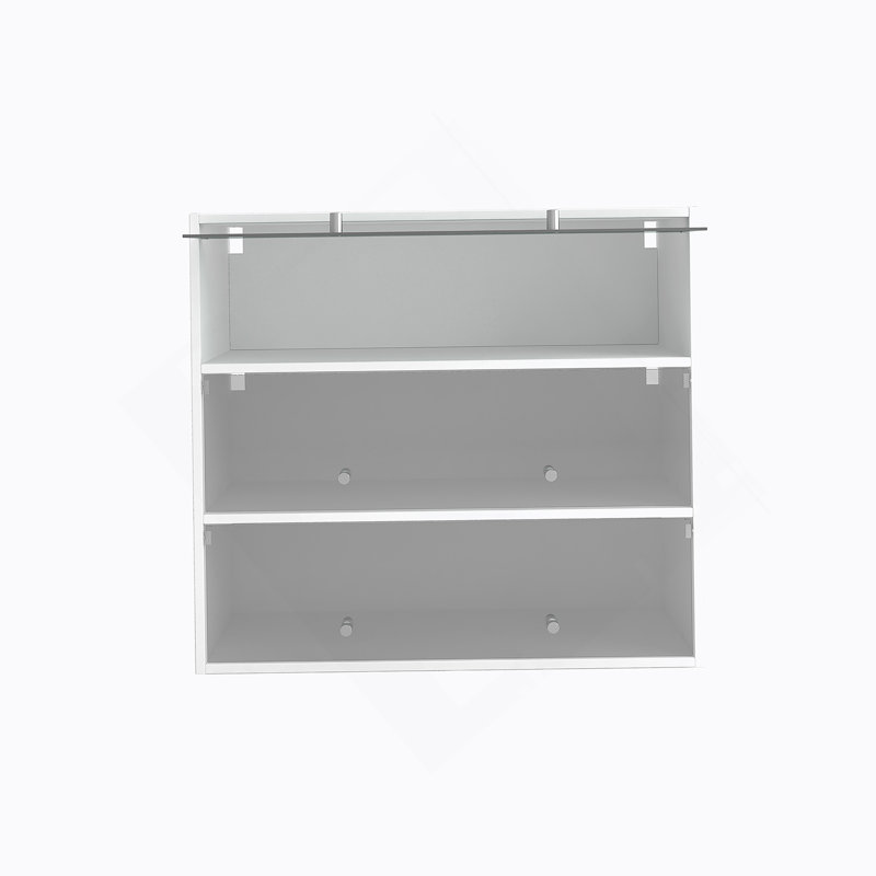 Armoire de rangement pour chaussures avec porte en verre