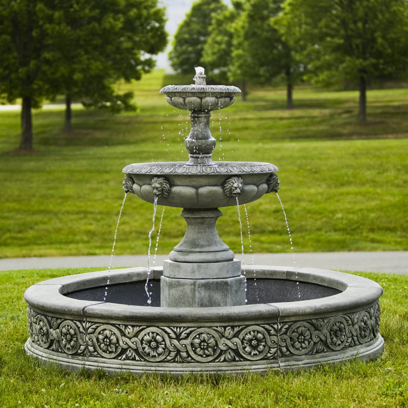 Parisienne Floor Fountain, Alpine Stone