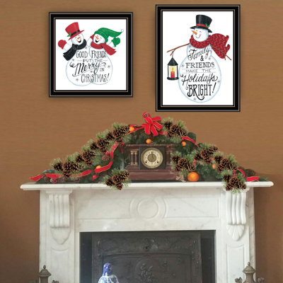 Modern Wall Art For Home - Good Friends , Wood+Paper, 18X14x1, Multicolor Ideal Living Room Decor Wood+Paper