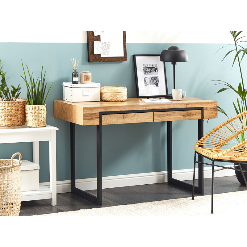 Stettler Metal Base Writing Desk