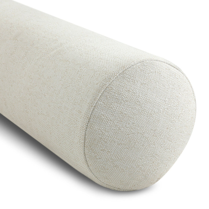 Townes Outdoor Bolster Pillow-Alessi Linen-20"x8", Alessi Linen