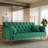 Soft and cosy tufted upholstered Futon Sofa-1523578614
