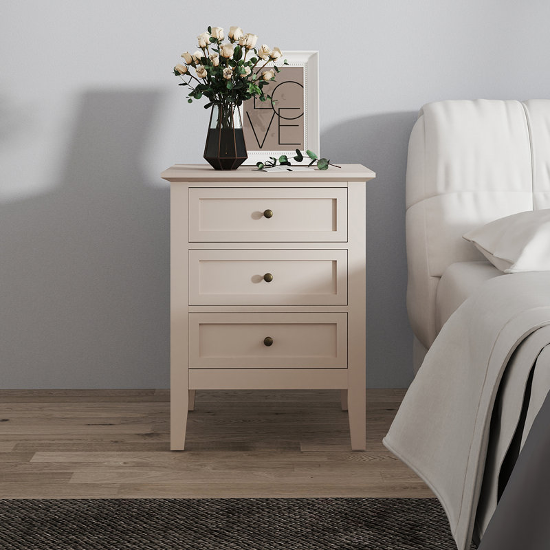 48 cm W Bedside Table