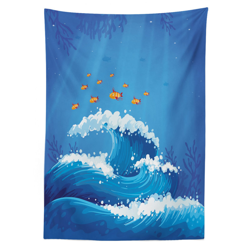 Marine Tablecloth, 84" x 60"