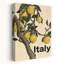 Citron italien, rustique, abstrait, citronnier, fruits, nature, art mural-129092292