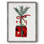 «Christmas Holiday Art» DCCCLxx, reproduction d'art encadrée - bois massif XMA171536-1452740090