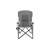 High Back Heavy Duty Lawn Chair Supports 250LBS, Portable Collapsible Chair With Cup Holder, Grey-772138800