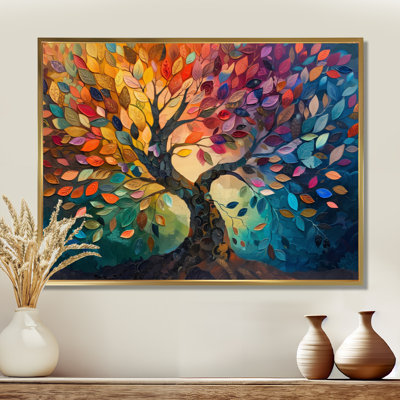 Colorful Tree of Life II Wall Art