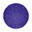 Sous-verres constellations constantes en cuir Vegan