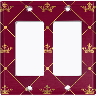 2 - Gang Toggle Light Switch Standard Wall Plate