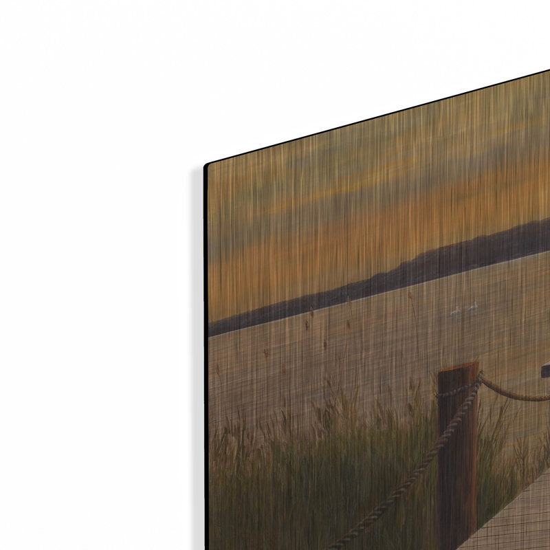 Latitude Water® «Waterway» par Diane Romanello, art mural en métal, H 16 po x l 24 po