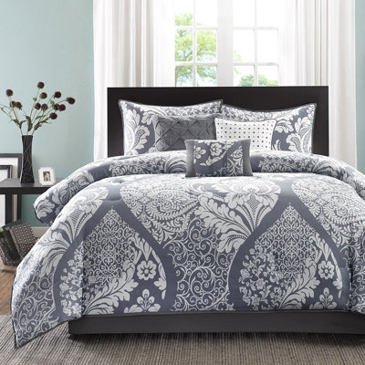 Aatif 7 Piece Cotton Printed Comforter Set