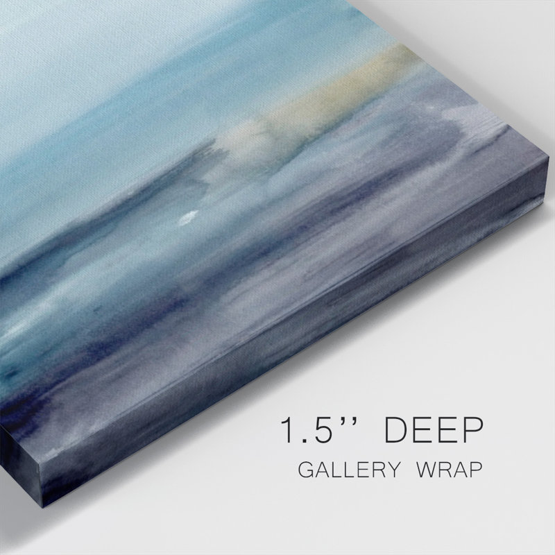 Sea Mirage III - Toile tendue avec châssis de qualité supérieure - prête à être accrochée, H 10 po x l 10 po