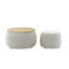 Table de bout, repose-pieds rond avec rangement-67777096-67777101