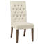 Chaise de salle à manger rembourrée Maliyani