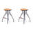 Belgr Upholstered Counter Stool with Metal Frame-794306778-794543194