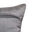 Coussin à fermeture à glissière en polyester 20 po x 20 po Éléphant