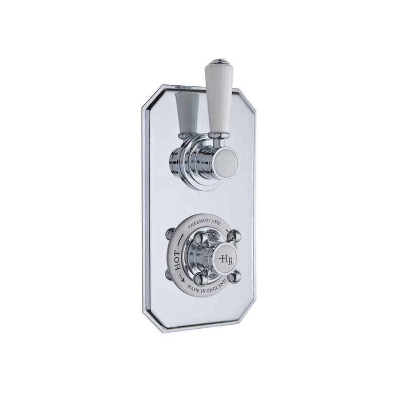 Topaz Twin Concealed Diverter Shower Valve