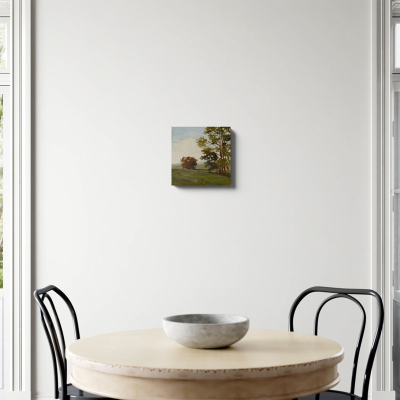«Gettysburg Plein Air Trees Print» par Miss Mustard Seed, Toile tendue, Non, H 12 po x l 12 po
