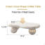 Table basse en forme de nuage avec 3 pieds sphériques-856897094-848548131-853819578