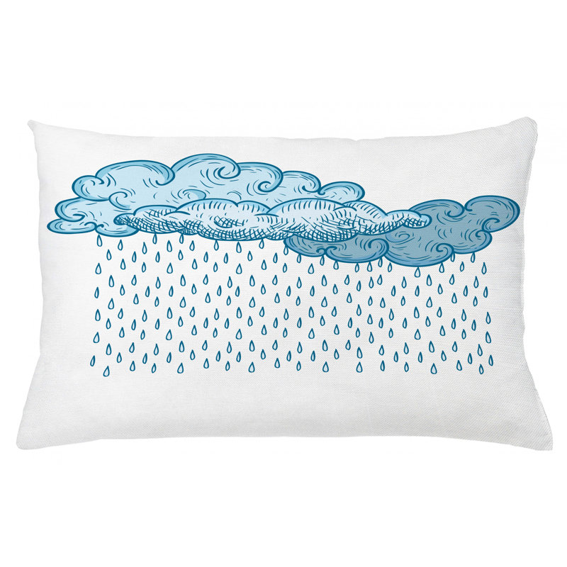 Housse de coussin lombaire intérieur/extérieur rain, 16 po x 26 po