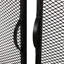 Pare-étincelles en fer noir mat - Protégez votre espace, H 30,95 po x l 39,03 po avec cadre de protection rectangulaire