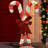 Candy Canes Lighted Display