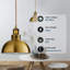 Kronos 1 - Light Dome Pendant-1422697044