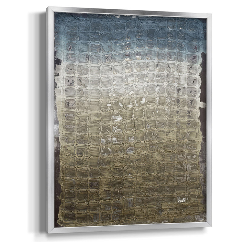 Reduction I, reproduction encadrée, Silver Framed Paper, Oui, H 20 po x l 16 po