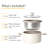 Stock Multipurpose Pasta Pot with Strainer Lid-113846961