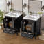 Meuble-lavabo de 48 pouces avec lavabo encastré intégré, tiroir divisé-315732170