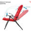 Ensemble de chaise inclinable avec coussin Shoshana-1833247253