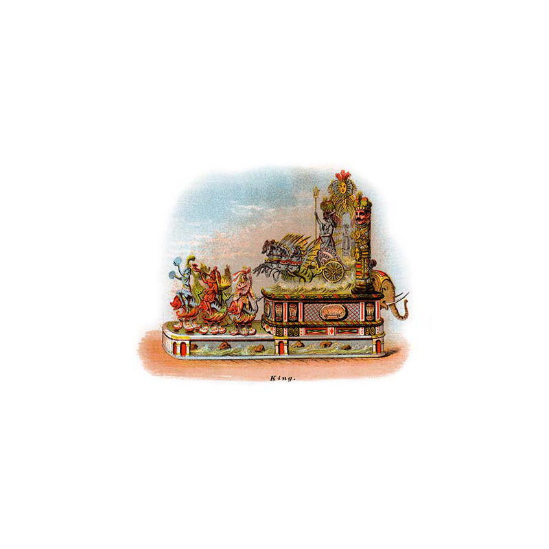 " King - Mardi Gras Parade Float Design "