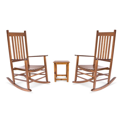 Ensemble de chaises berçantes Emjay