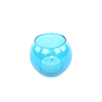 3.15'' H Glass Tabletop Tealight Holder