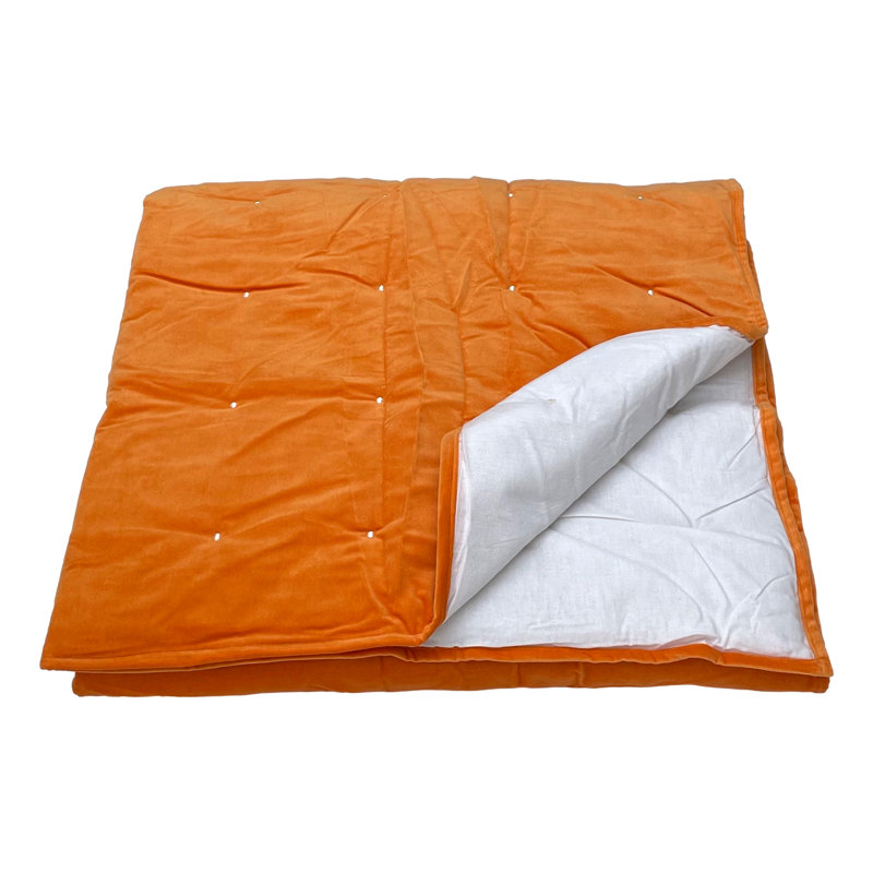 Aide Throw Blanket, Orange