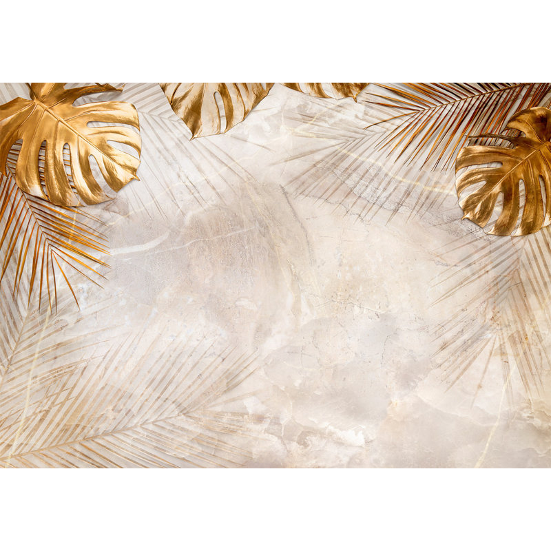 Papier peint botanique - Nature précieuse, L 82 po x l 118 po