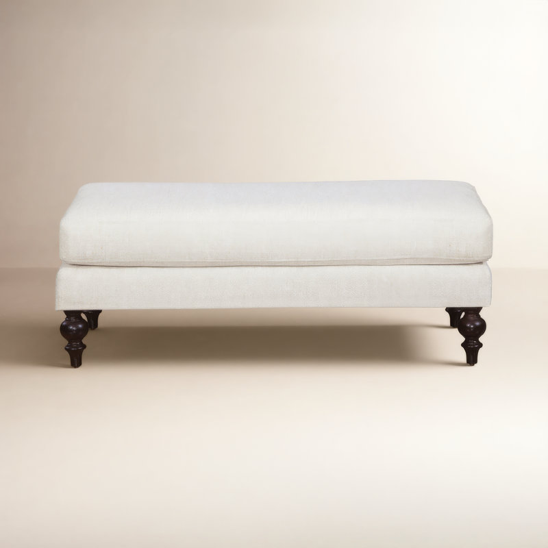 Celeste Cocktail Ottoman, Off White