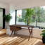 Bureau en noyer Karla